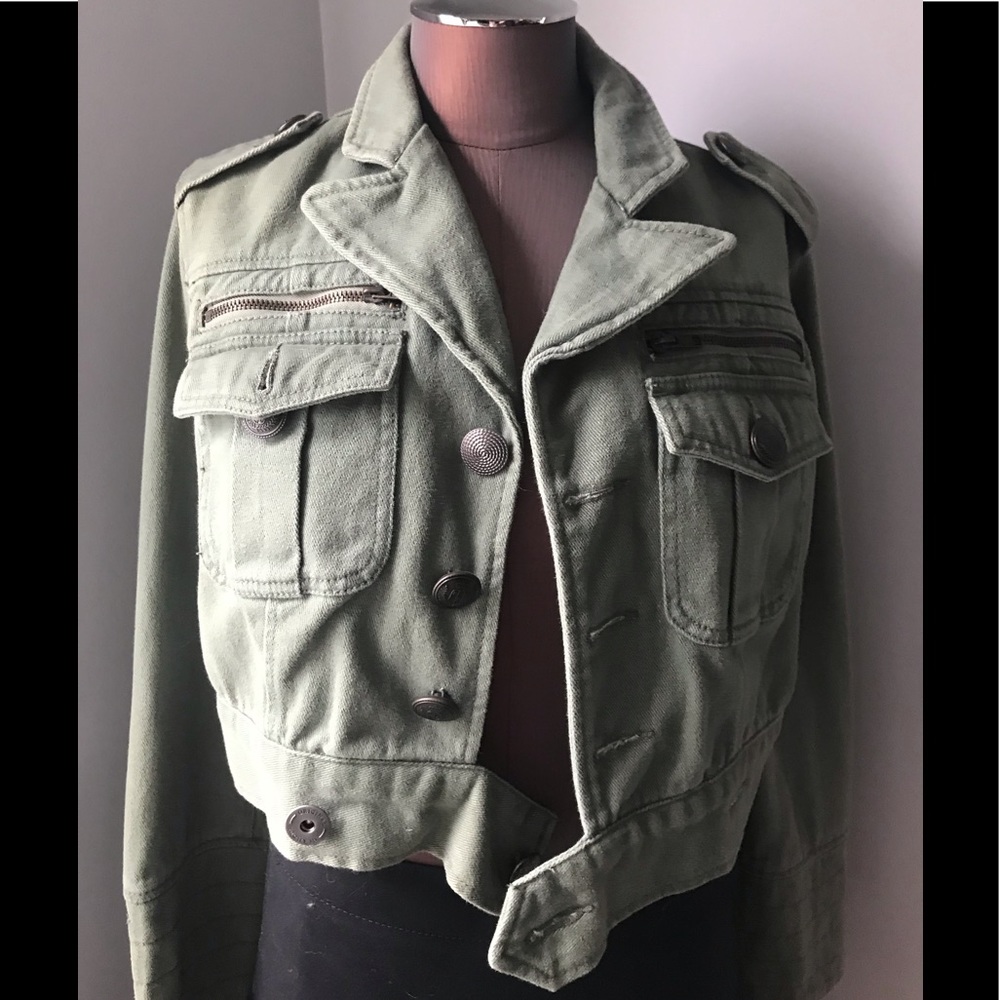 Crop top jacket L
